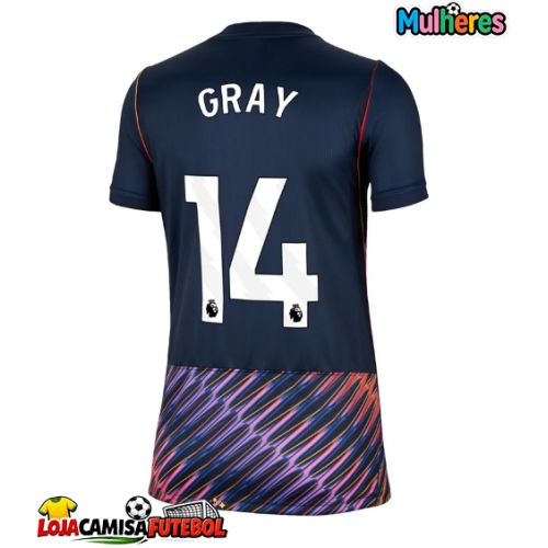 Camisa de Futebol Tottenham Hotspur Archie Gray #14 Equipamento Secundário Mulheres 2026-27 Manga Curta